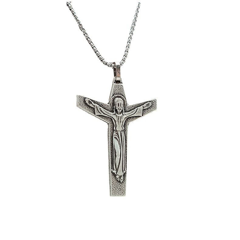 Faith and Courage Cross Crucifix Necklace: A Symbol of Resilience