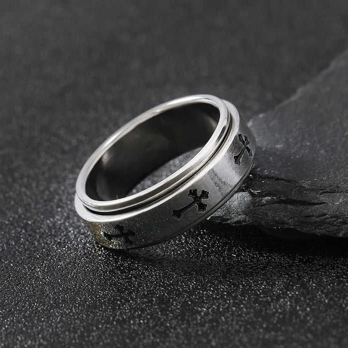 the Minimalist Cross Ring: The Interweaving of Faith and Fashion