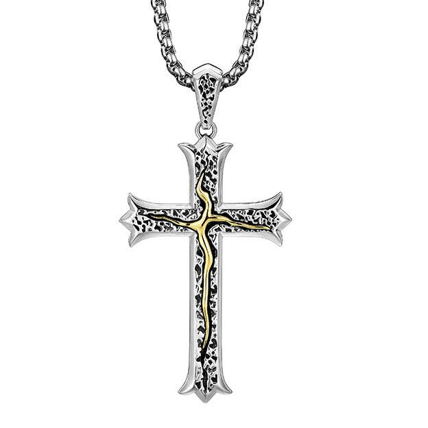 925 Sterling Silver Classic & Vintage Crucifix Tree of Life Necklace: A Symbol of Spirituality and Vitality