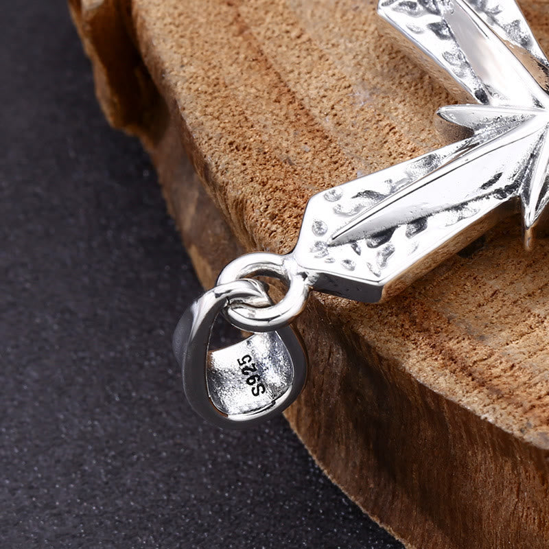 Classic Polished Sterling Silver Cross Necklace: A Subtle yet Sacred Emblem of Devotion
