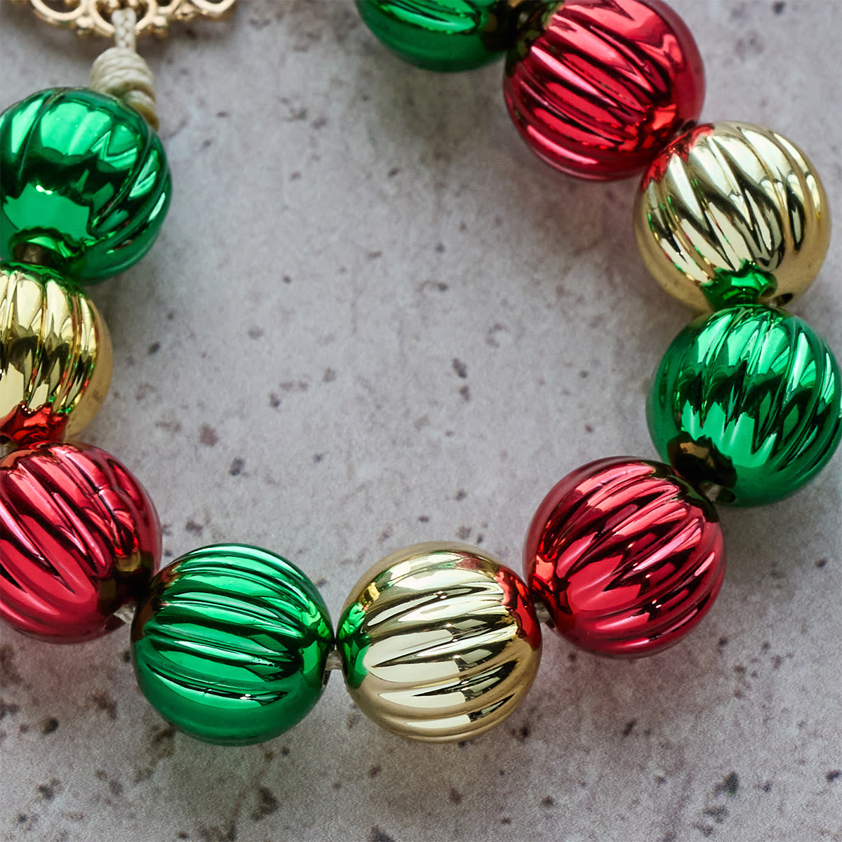 Christmas Pocket Rosary & Car Charm: Devotion & Festive Grace