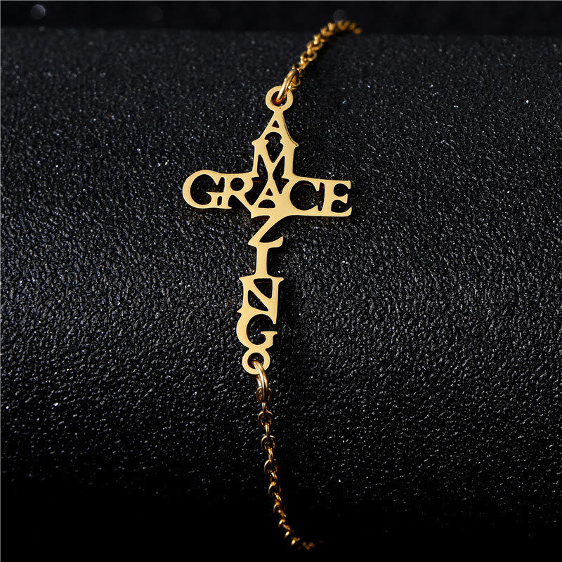 Cross & Faith Bracelet: Delicate Companion of Grace & Hope