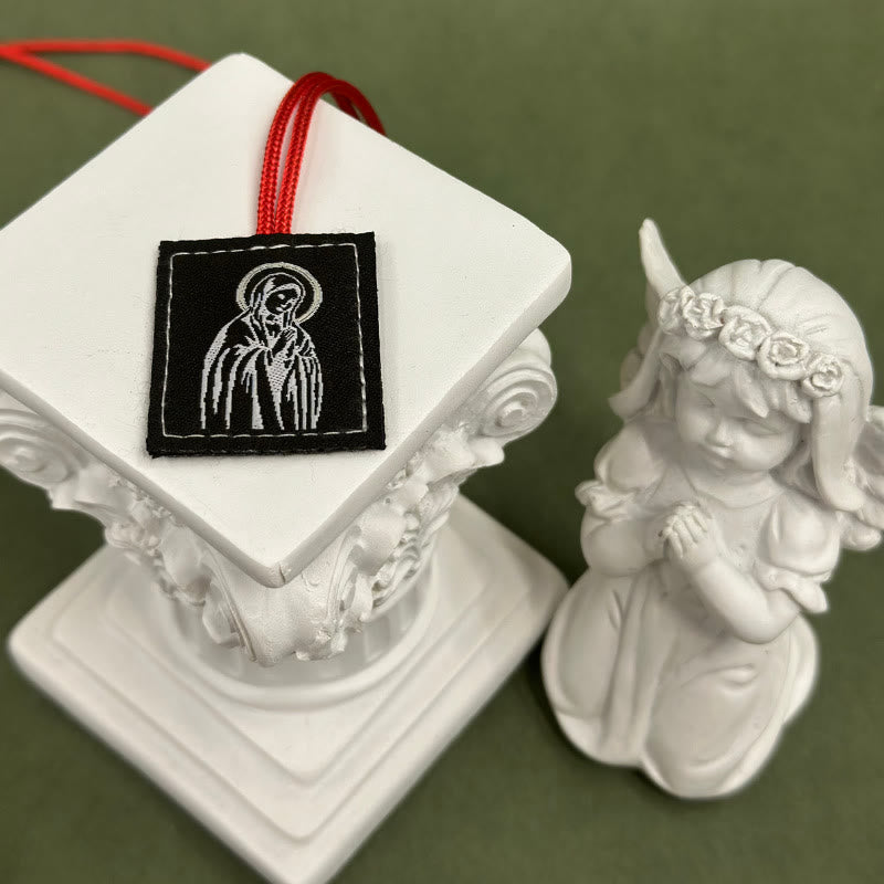 Sacred Jesus & Our Lady Scapular: Tender Reminder of Her Care