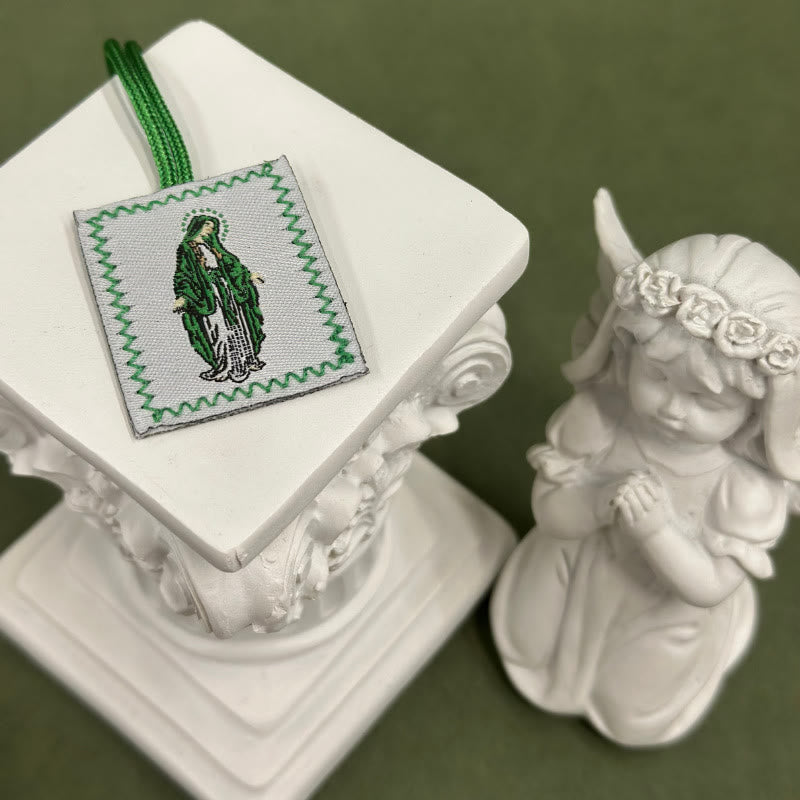 Sacred Jesus & Our Lady Scapular: Tender Reminder of Her Care