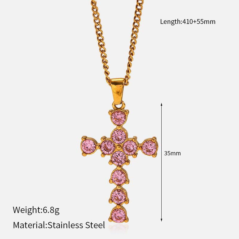 Multi-Design Cross Necklace: Quiet Reminder of His Faithfulness