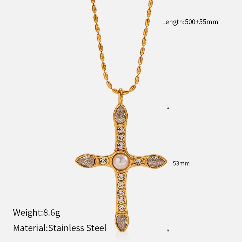 Multi-Design Cross Necklace: Quiet Reminder of His Faithfulness