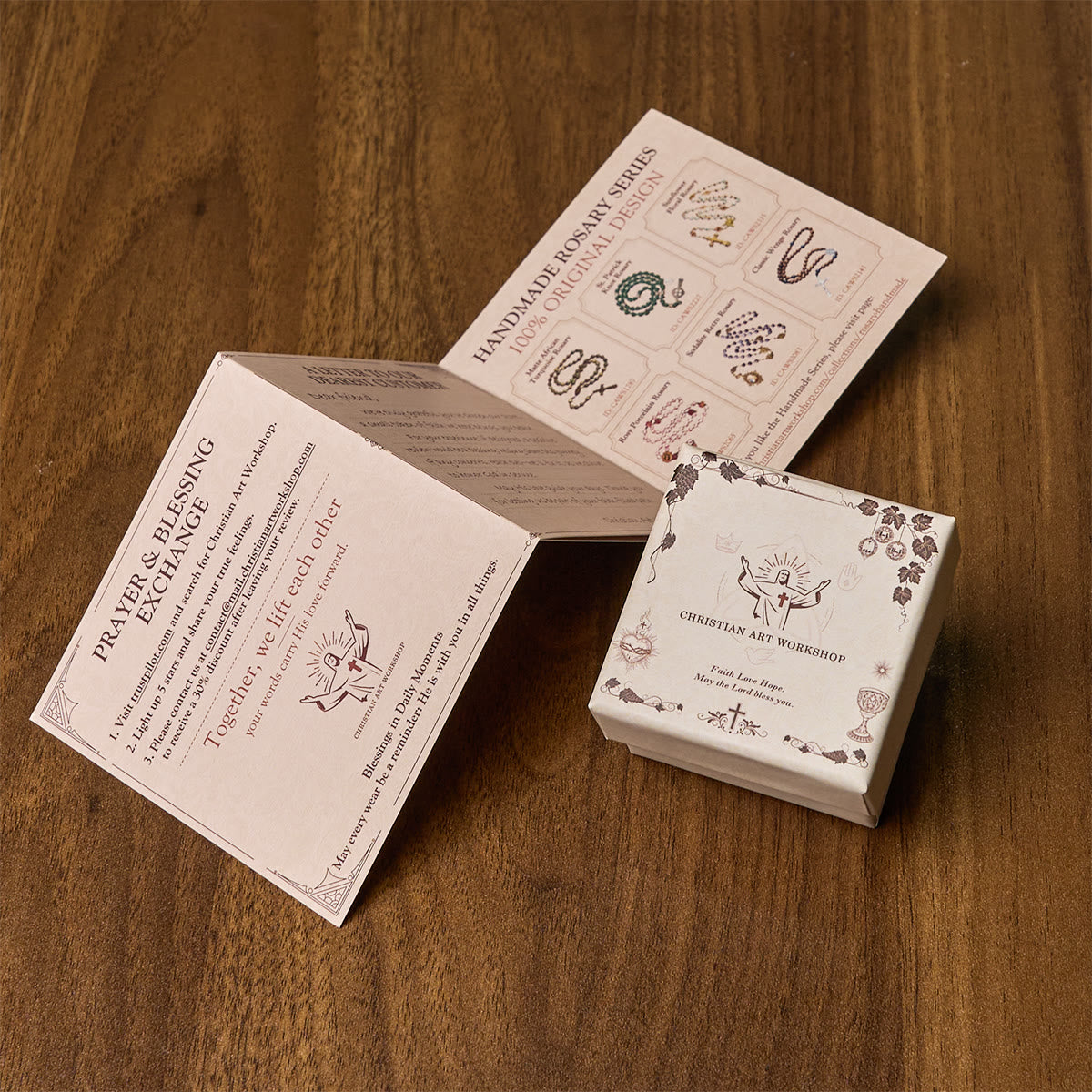 Jeweled Open Crown Our Lady Copper Ring: Token of Divine Shelter