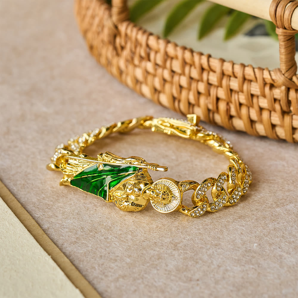 Rotating St. Jude Crystal Halo Necklace: A Symbol of Sacred Grace and Protection