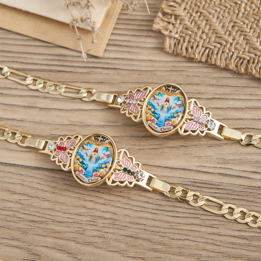 Jesus Christ & Butterfly Bracelet: Elevating Daily Devotion With Sacred Symbolism