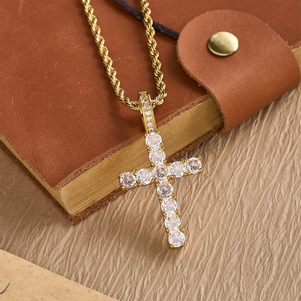Rotating Our Lady of Guadalupe Medallion Necklace with Double Zircon Halo: A Reminder of Divine Grace