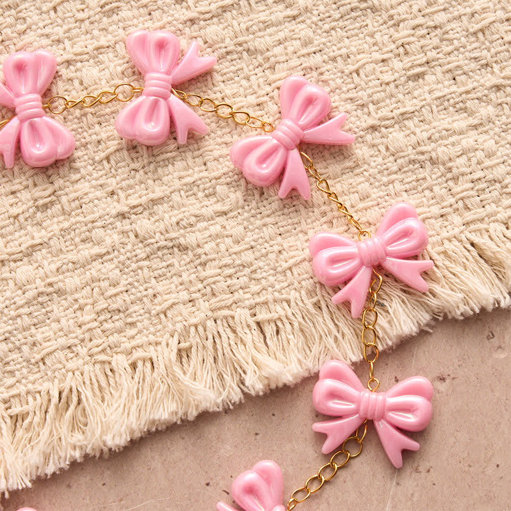 Our Lady of Guadalupe Pink Bow Rosary: Carry Her Gentle Blessings