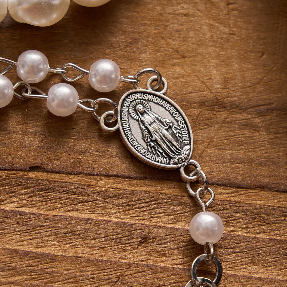 Our Lady Miraculous Medal St. Benedict Bracelet