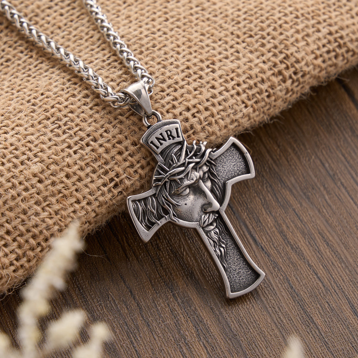 Jesus Cross Jewelry Necklace