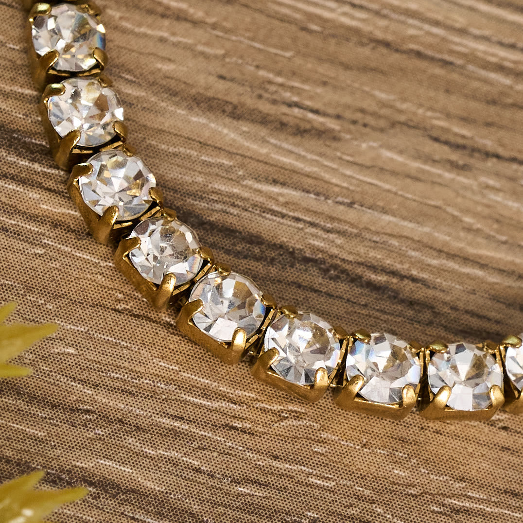 Polished St. Benedict Crystal Bracelet: Token of Abiding Celestial Guidance