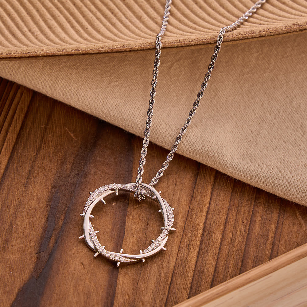 Crown of Thorns Zircon Necklace: A Symbol of Christ’s Redemptive Sacrifice