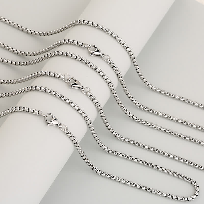 304 Stainless Steel Textured Crucifix Necklace: Sacred Mark of Abiding Grace
