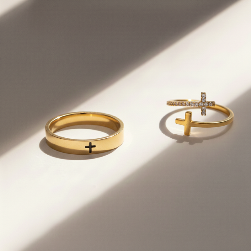 Classic Cross Ring
