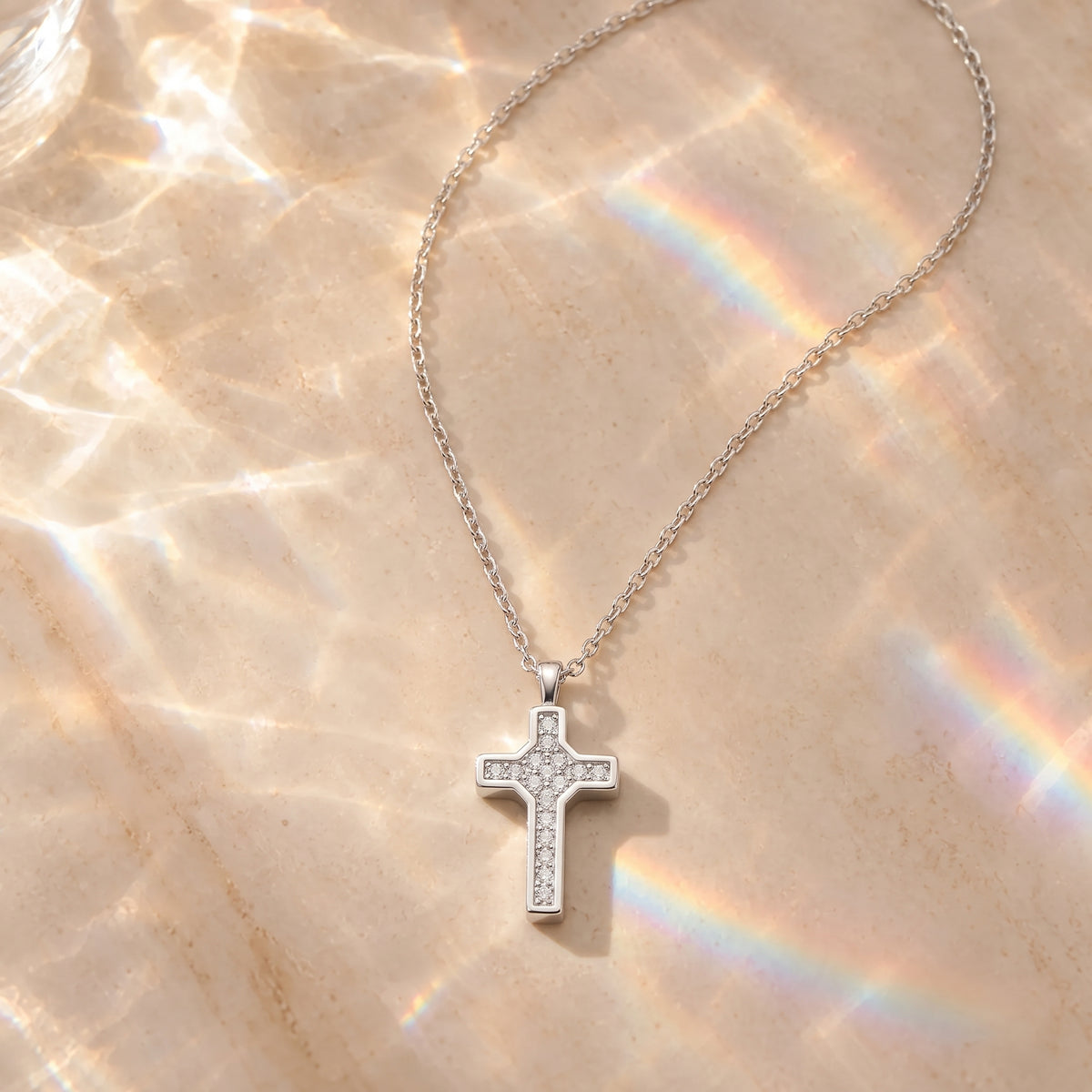 Dainty Crucifix Necklace
