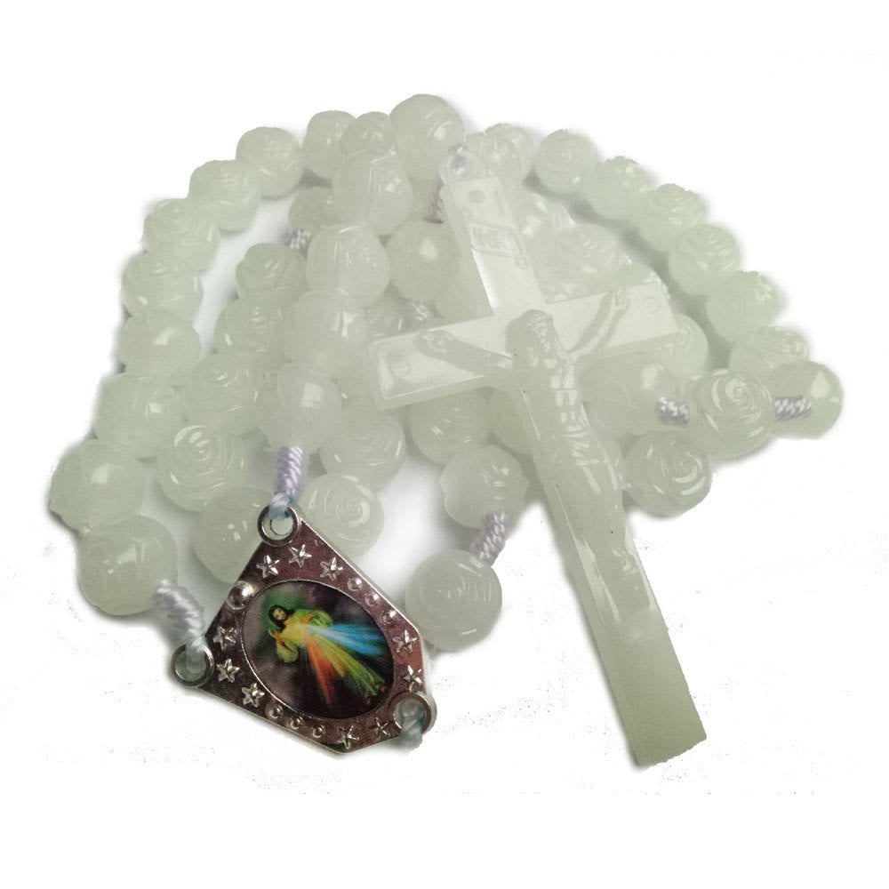 Luminous Hanging Decorative Cross Wall Rosary