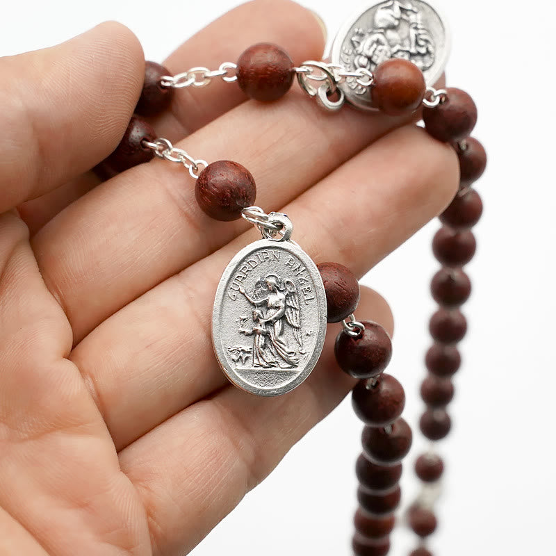 Classic Iconostasis Handmade Olive Wood Rosary