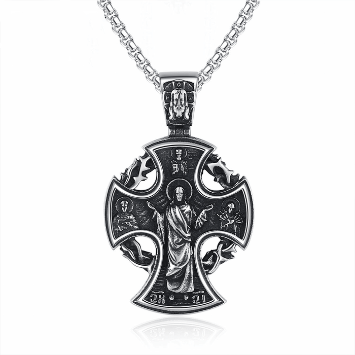 St. Benedict the Protector & St. Micheal the Archangel Necklace