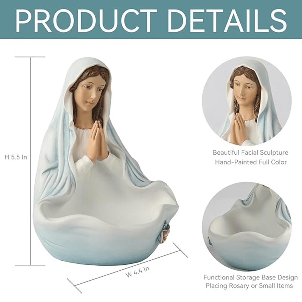 Virgin Mary Rosary Holder