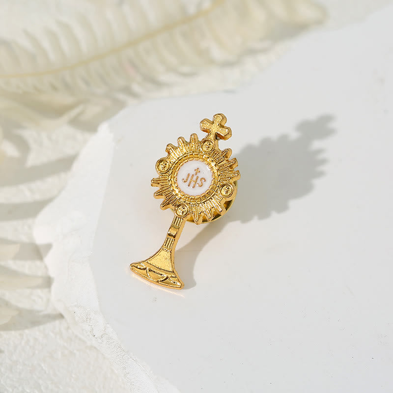 4pcs/set Retro Fresh Style Anti-exposure Pin Fashion Religion Brooch