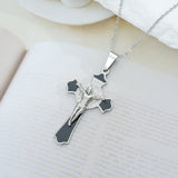 Silver Tone-BLACK