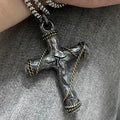 Silver Pendant with Stainless Steel Chain