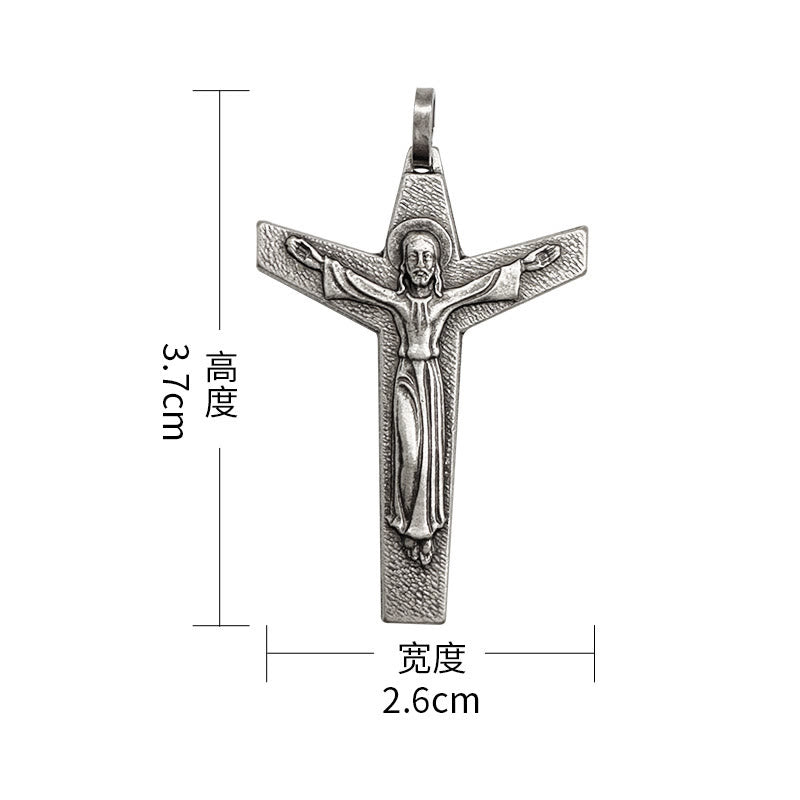 Faith and Courage Cross Crucifix Necklace: A Symbol of Resilience