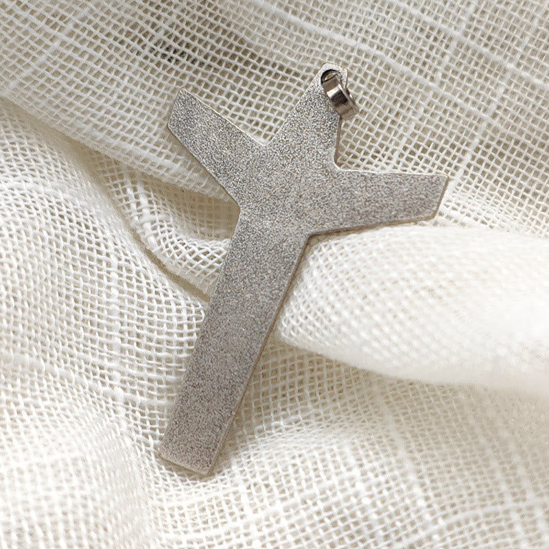 Faith and Courage Cross Crucifix Necklace: A Symbol of Resilience