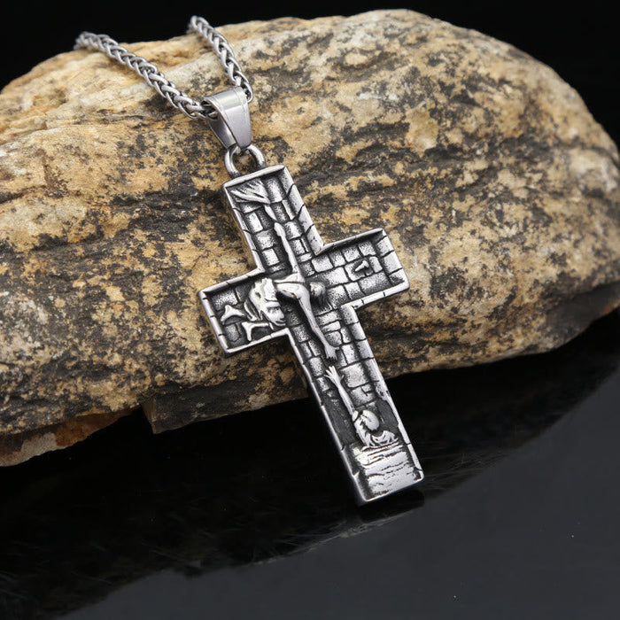 Hands of Redemption Cross Necklace: A Testament of Divine Rescue