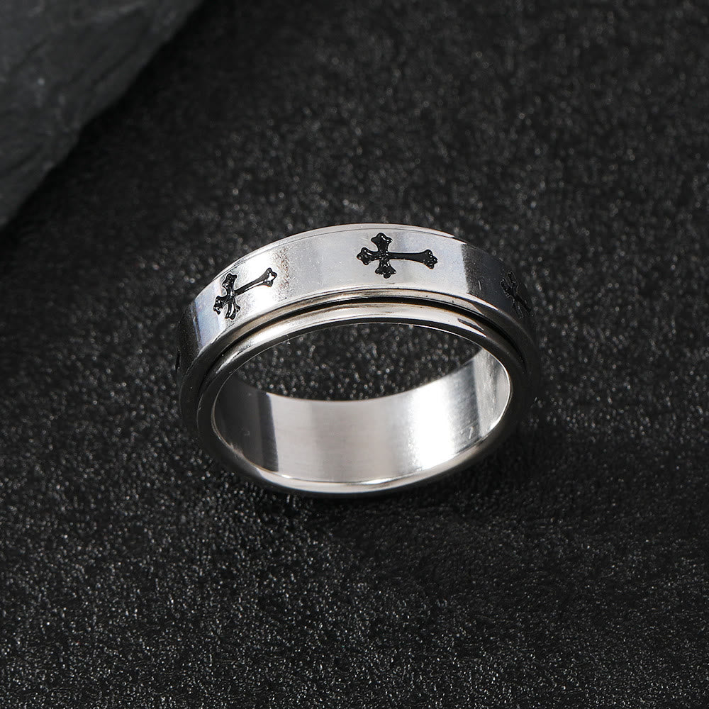 the Minimalist Cross Ring: The Interweaving of Faith and Fashion