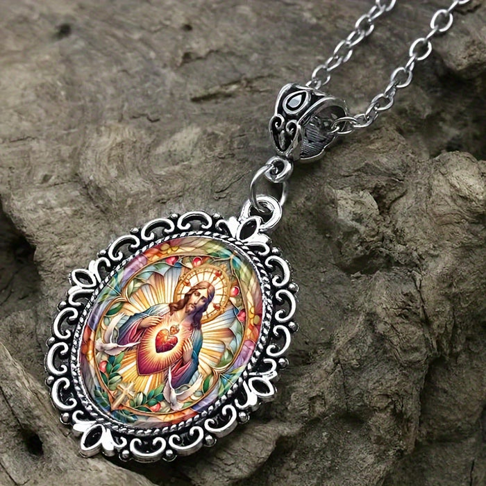 Jesus Sacred Heart Necklace: Timeless Piece Embodying Divine Love