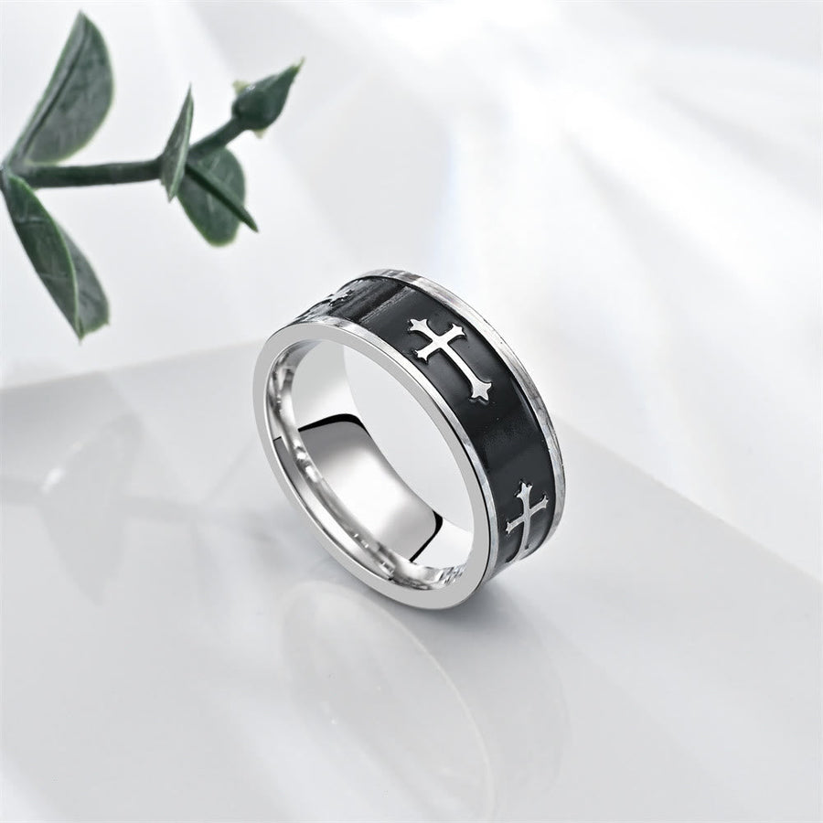The Modern&Minimalist Style Cross Ring: A Symbol of Faith and Style