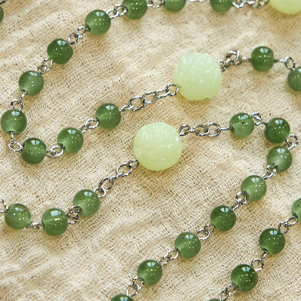Glass & Luminous Rose Our Father Beads Glowing Faith Rosary: A Divine Companion