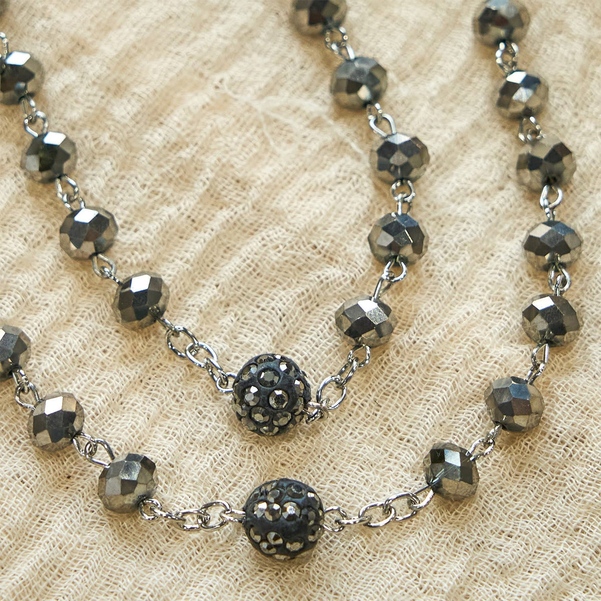 Colorful Shiny Black Crystal Radiant Faith Rosary: A Spiritual and Aesthetic Delight