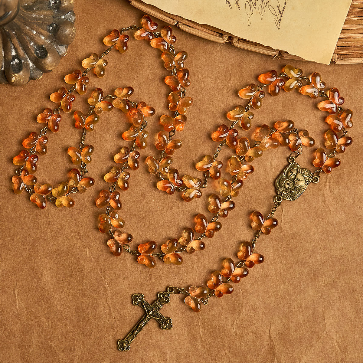 Thanksgiving Nature Ritual: Butterfly Rosary | Honoring God's Grace with the Beauty of Autumn