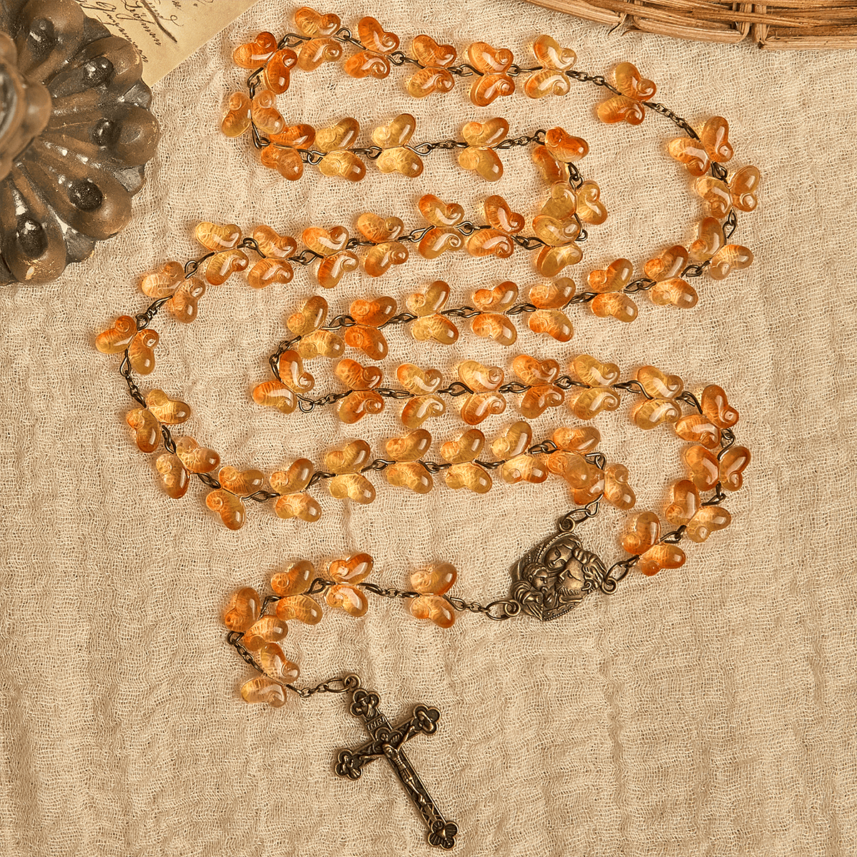 Thanksgiving Nature Ritual: Butterfly Rosary | Honoring God's Grace with the Beauty of Autumn