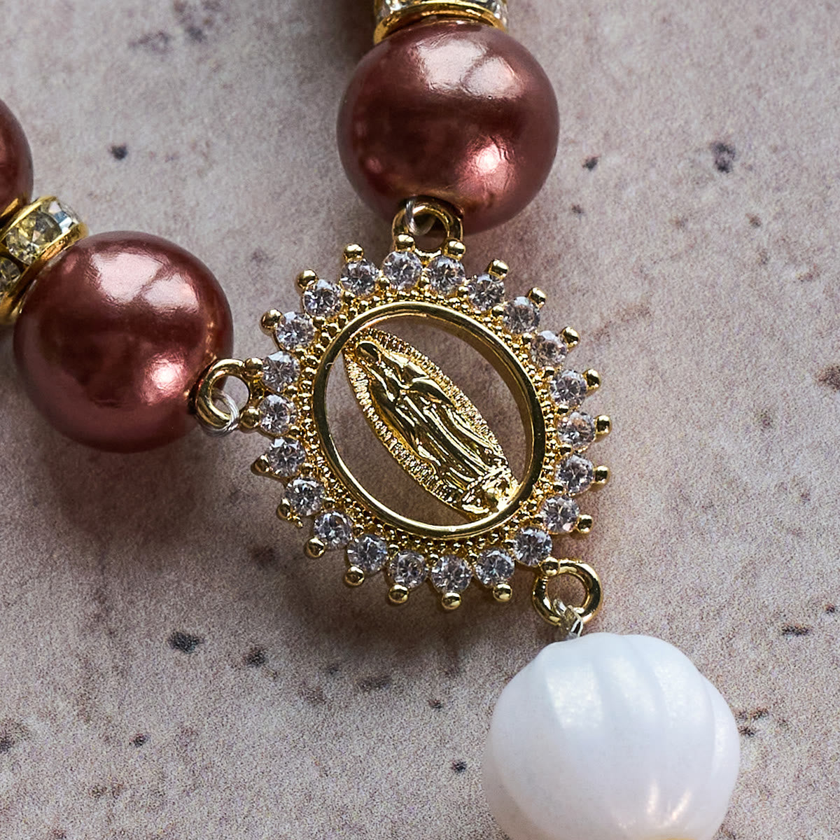 Marian Accent Pocket Rosary: Heavenly Guidance & Spiritual Connection