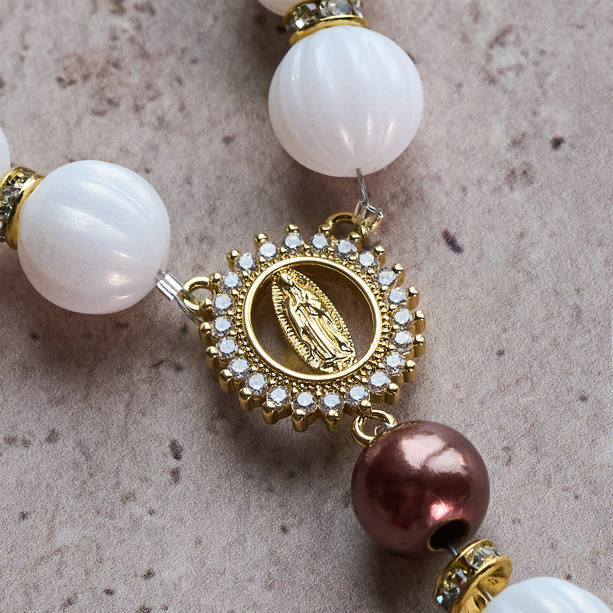 Marian Accent Pocket Rosary: Heavenly Guidance & Spiritual Connection