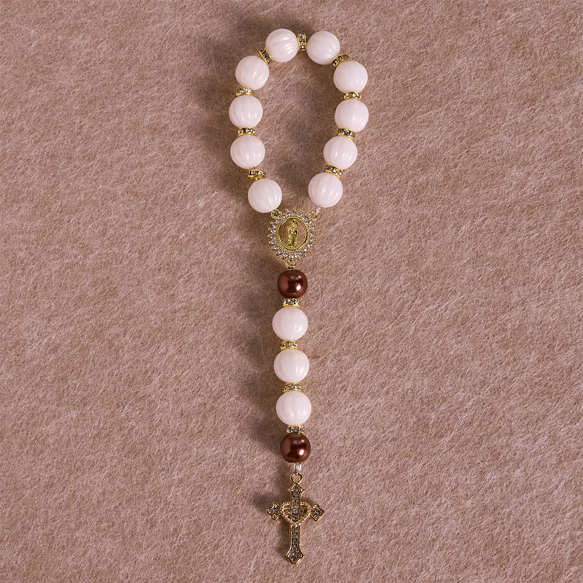 Marian Accent Pocket Rosary: Heavenly Guidance & Spiritual Connection