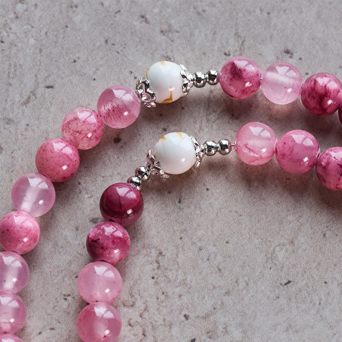Jade Rosary with Marian Accent: Faithful Companion & Prayerful Journey