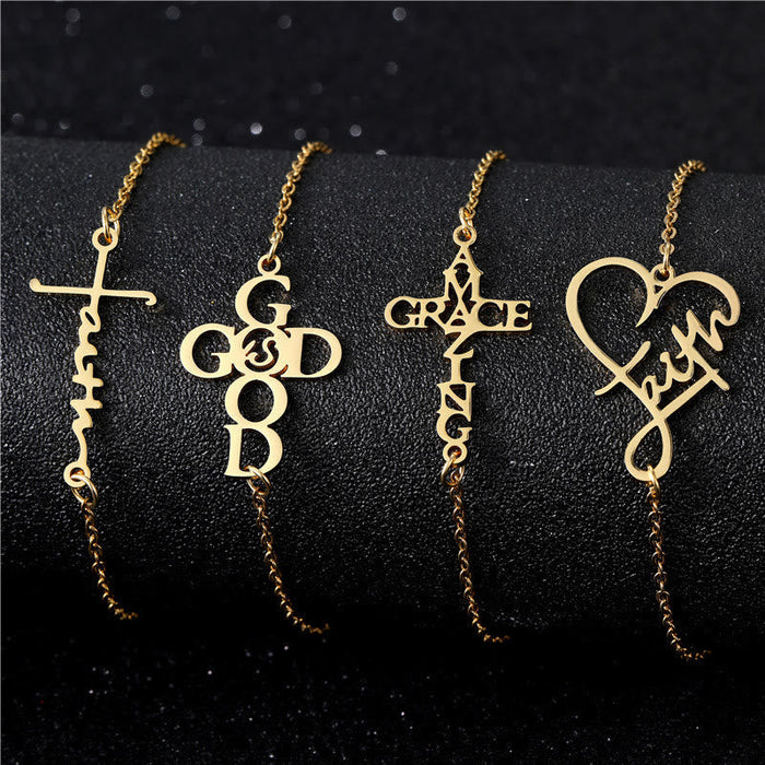 Cross & Faith Bracelet: Delicate Companion of Grace & Hope