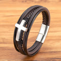 Brown & Silver Cross