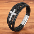 Black & Silver Cross