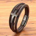 Brown & Black Cross