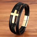 Black & Golden Cross