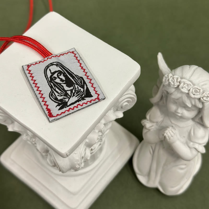 Sacred Jesus & Our Lady Scapular: Tender Reminder of Her Care