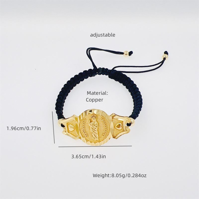 Multi-Cord Our Lady Bracelet: Quiet Reminder of Her Care